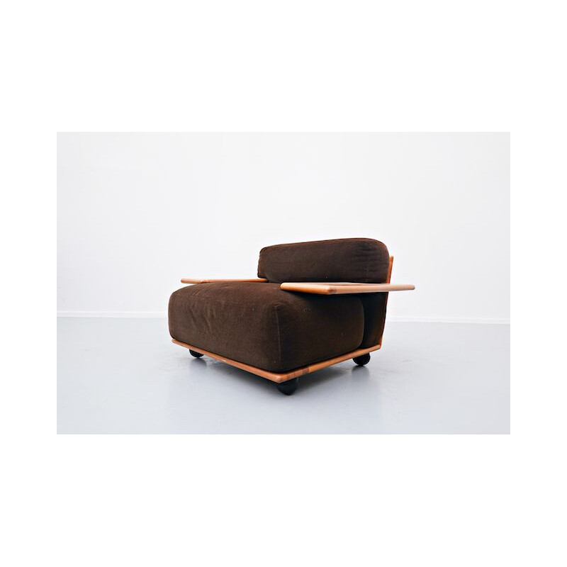 Vintage Pianura Armchair By Mario Bellini for Cassina 1970s