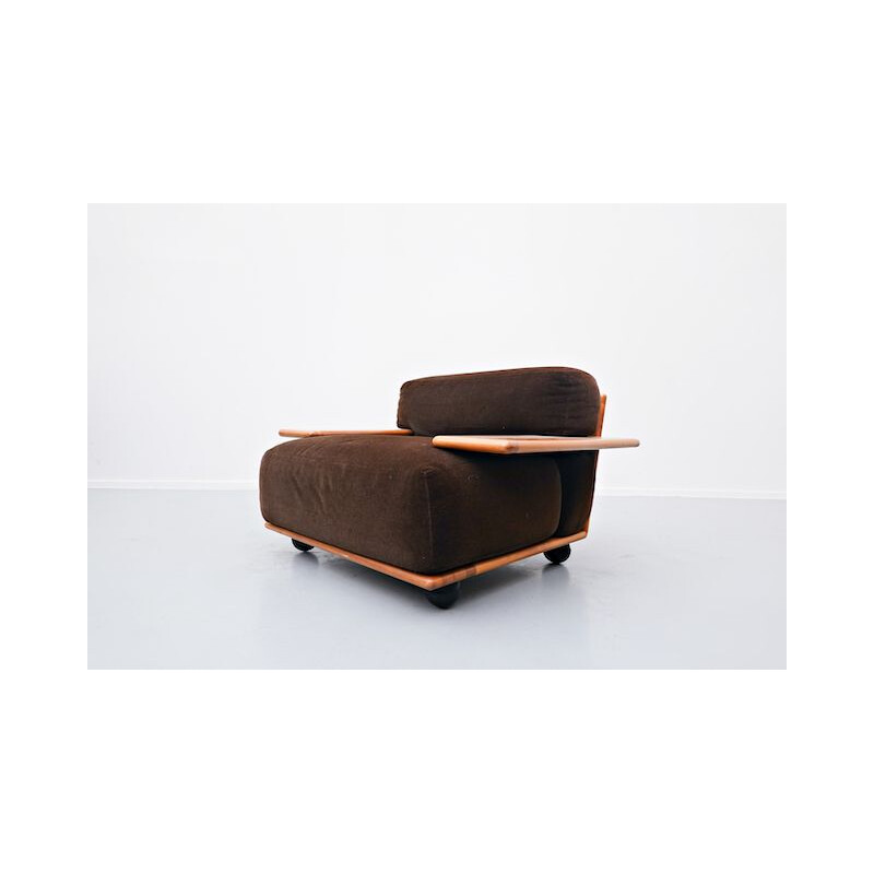 Vintage Pianura fauteuil van Mario Bellini voor Cassina 1970