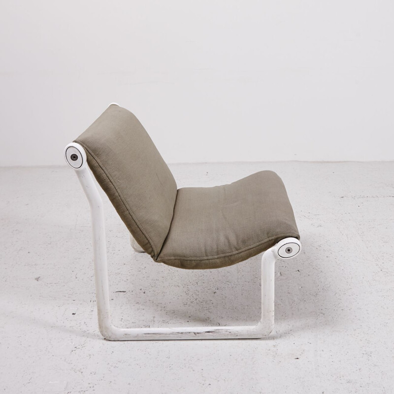 Fauteuil lounge vintage modèle 2011 de Knoll 1975