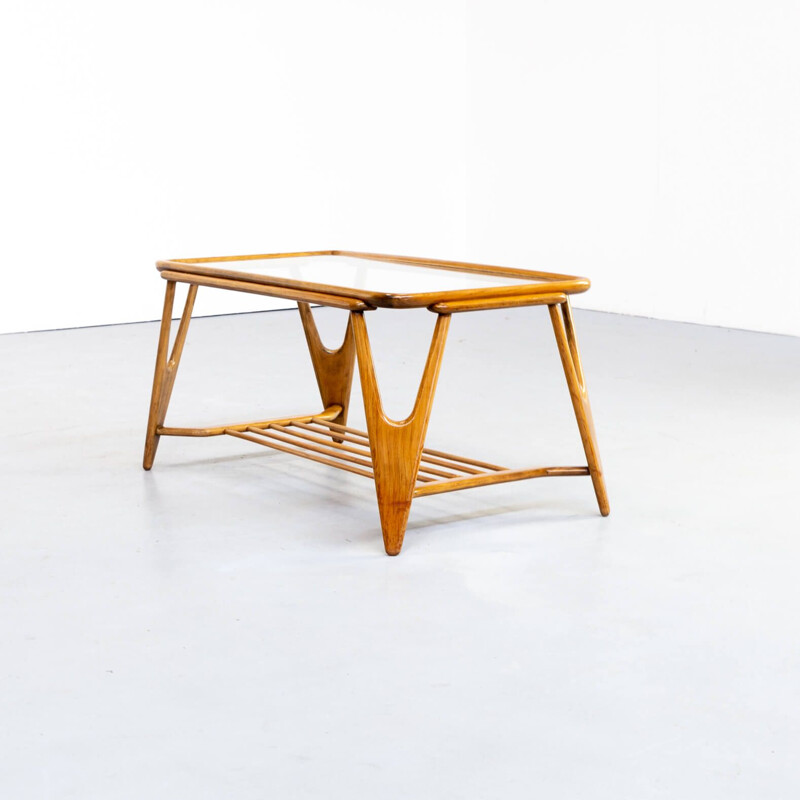 Vintage Cesare Lacca coffee table for Cassina 1950s