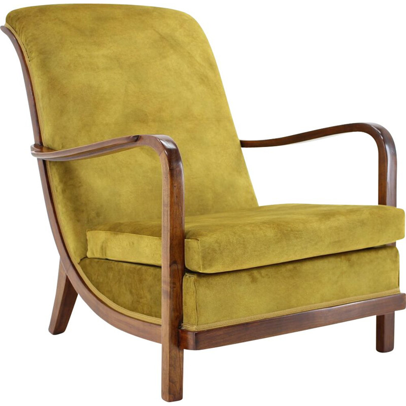 Vintage fauteuil van Knoll Antimott 1930