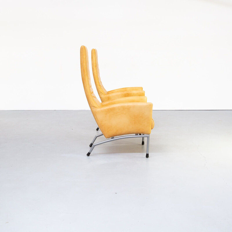 Paire de fauteuils vintage Gerard van den Berg pour Label 1990