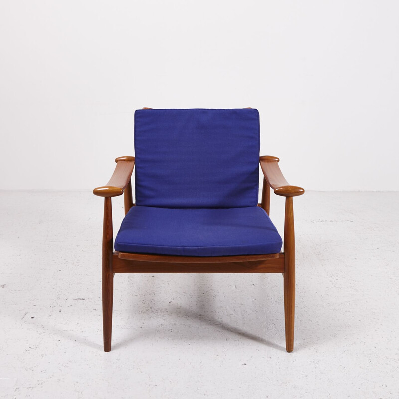 Vintage Model 133 Lounge Chair by Finn Juhl for France & Son 1960s