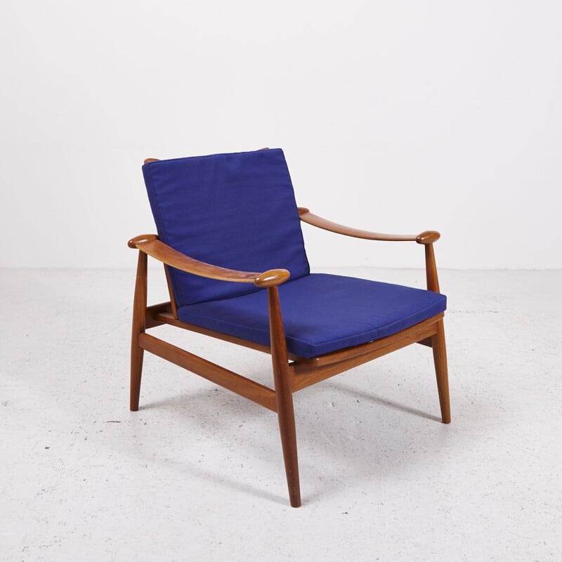 Vintage Model 133 Lounge Chair by Finn Juhl for France & Son 1960s