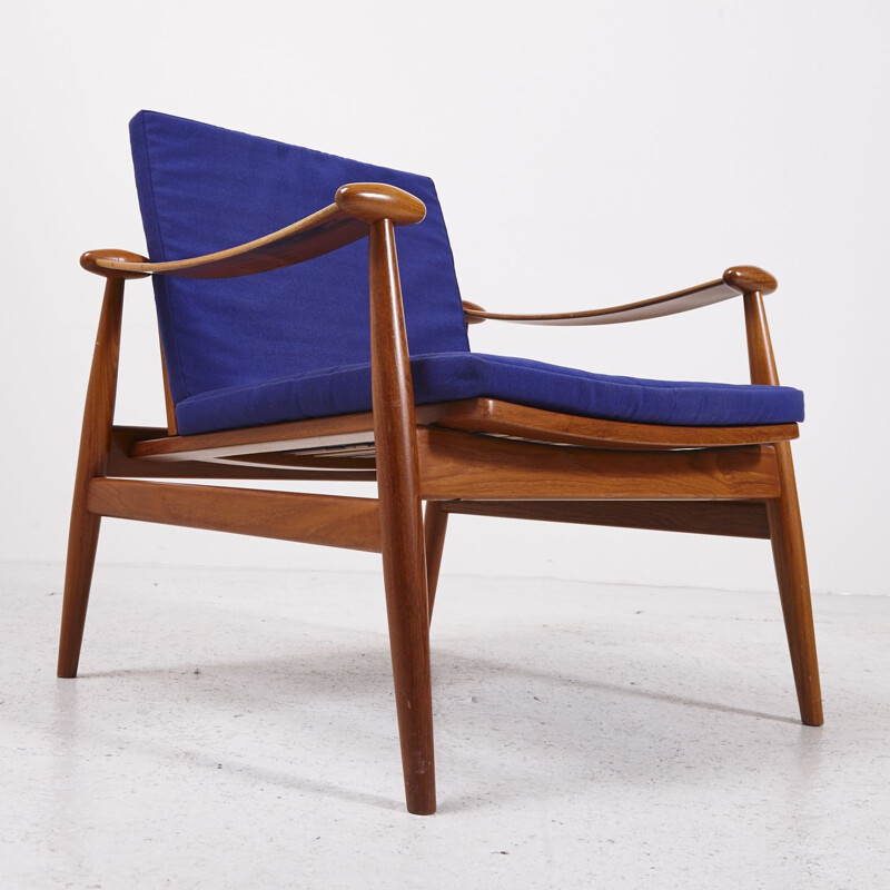 Vintage Model 133 Lounge Chair by Finn Juhl for France & Son 1960s