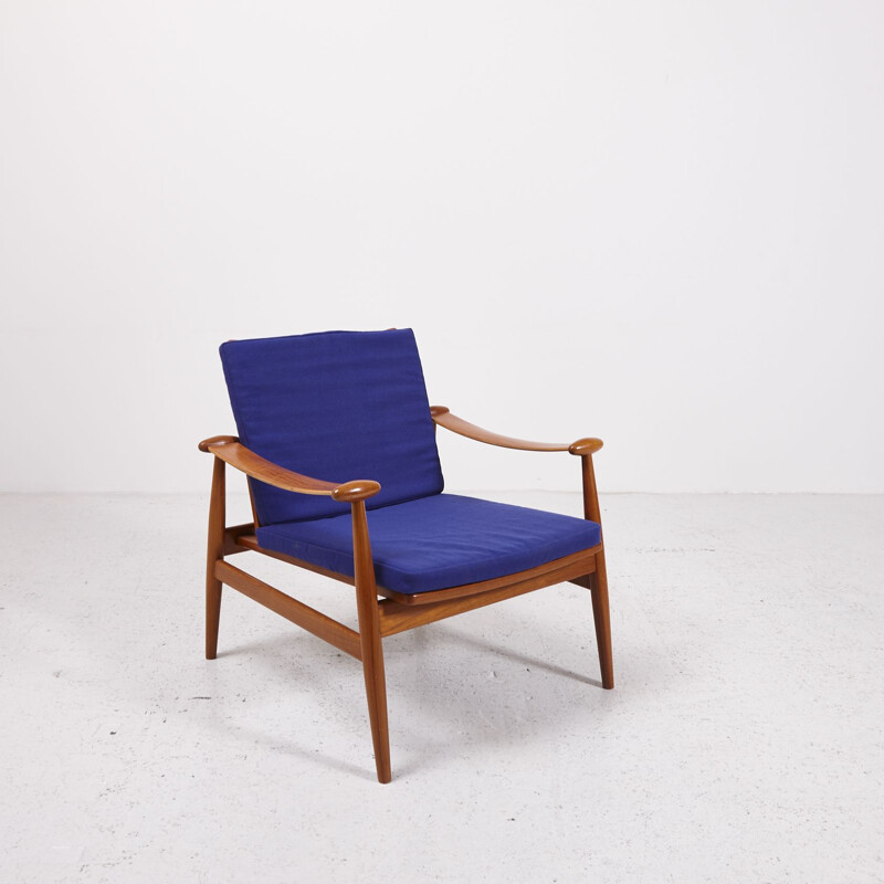 Vintage Model 133 Lounge Chair by Finn Juhl for France & Son 1960s