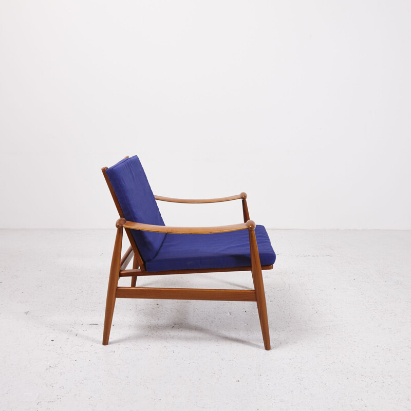 Vintage Model 133 Lounge Chair by Finn Juhl for France & Son 1960s