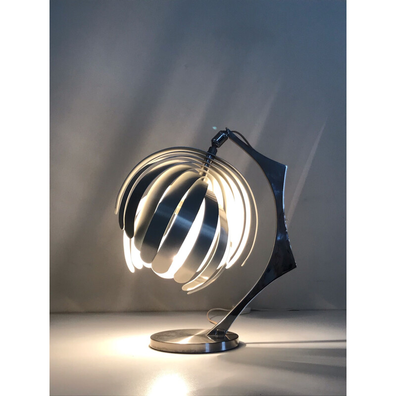 Vintage lamp by Henri Mathieu 1970s