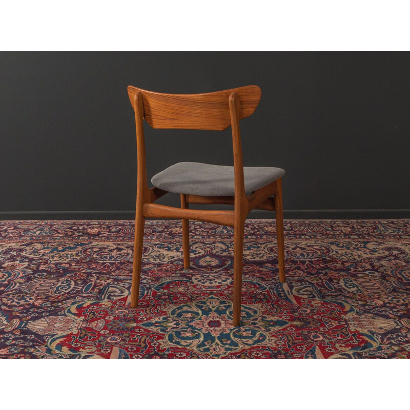 Set of 6 vintage Chairs by Schionning & Elgaard for Randers Møbelfabrik, Denmark 1950s