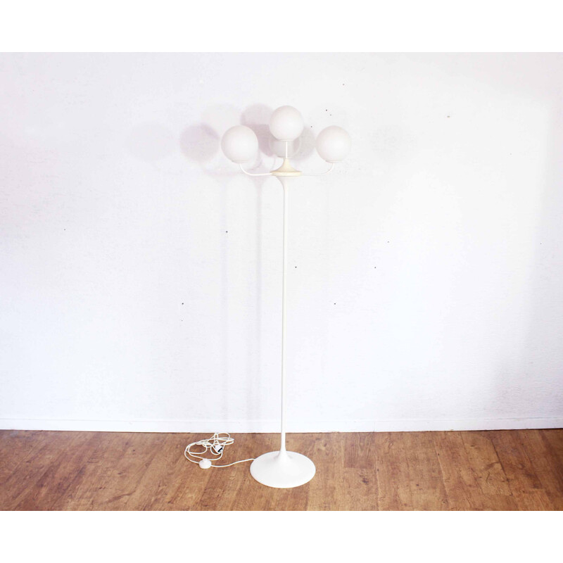 Vintage Temde Leuchten floor lamp by E.R Nele 1960s