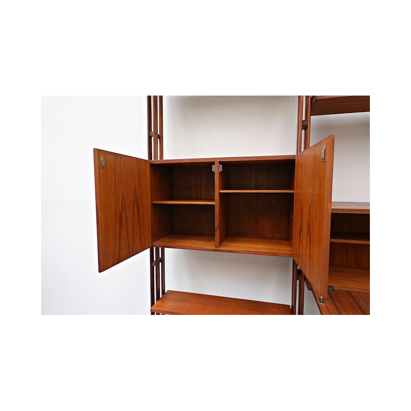 Vintage "Lb7" Bookcase by Franco Albini for Poggi 1950s 	