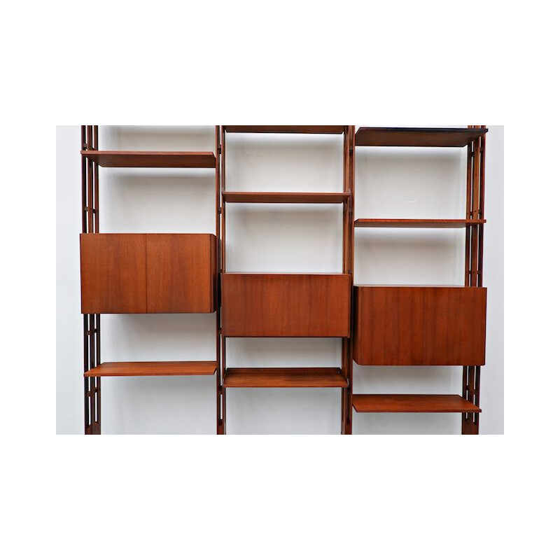 Vintage "Lb7" Bookcase by Franco Albini for Poggi 1950s 	