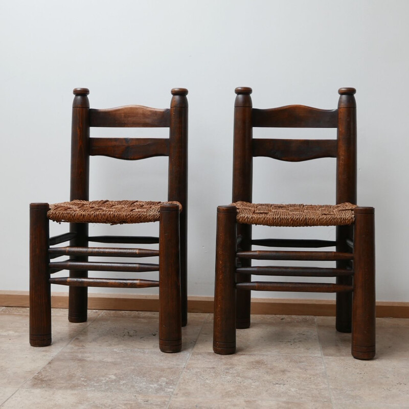 Pair of vintage Charles Dudouyt Occasional Chairs, French 1930s