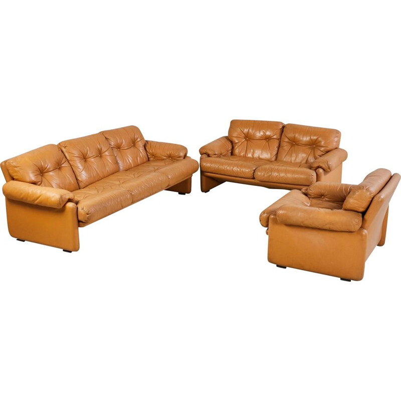 Vintage-Sofa-Set Coronado von Afra und Tobia Scarpa für B