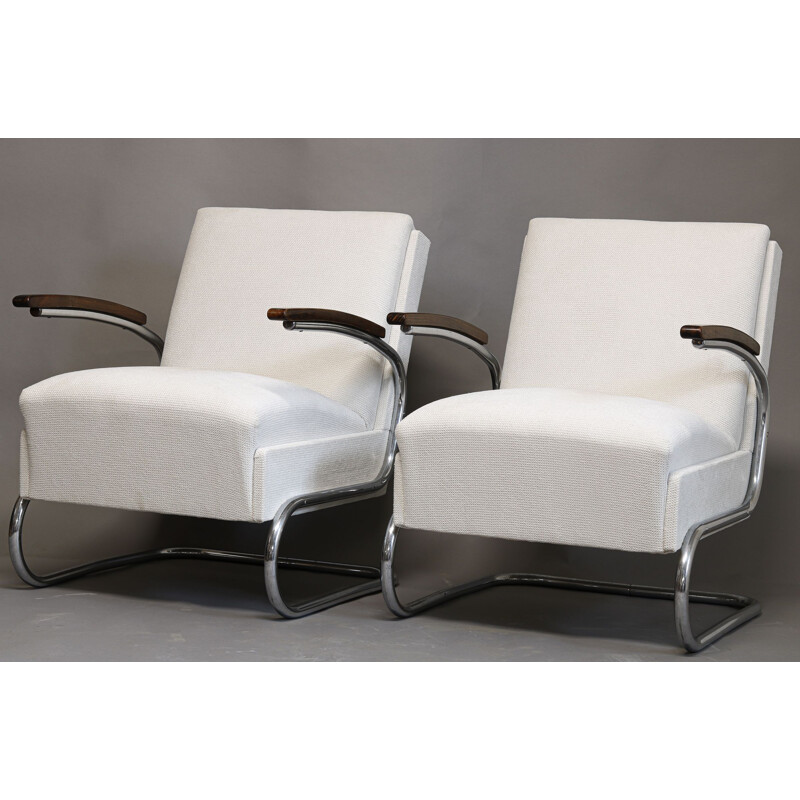 Pair of vintage chair S2411 by Mücke Melder