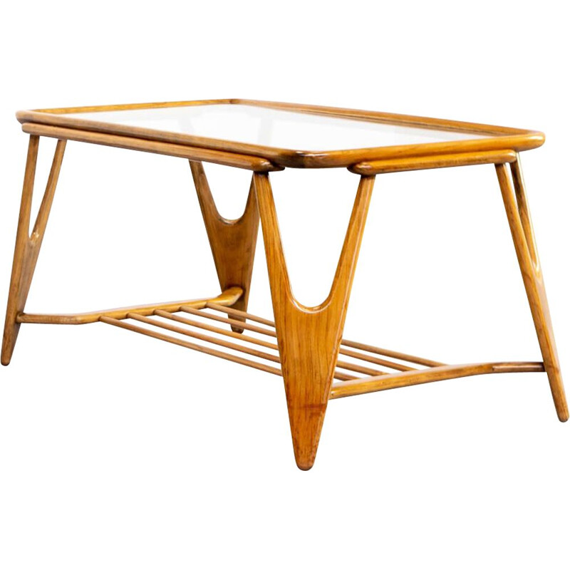 Vintage Cesare Lacca coffee table for Cassina 1950s