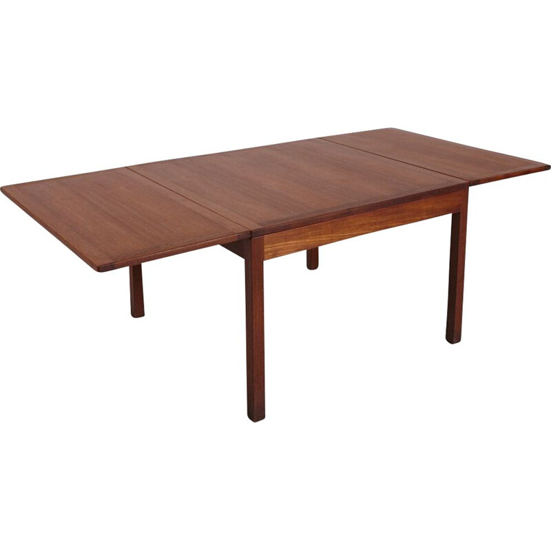 Vintage solid teak wood coffee table model 5362 by Borge Mogensen for Fredericia, Denmark 1960