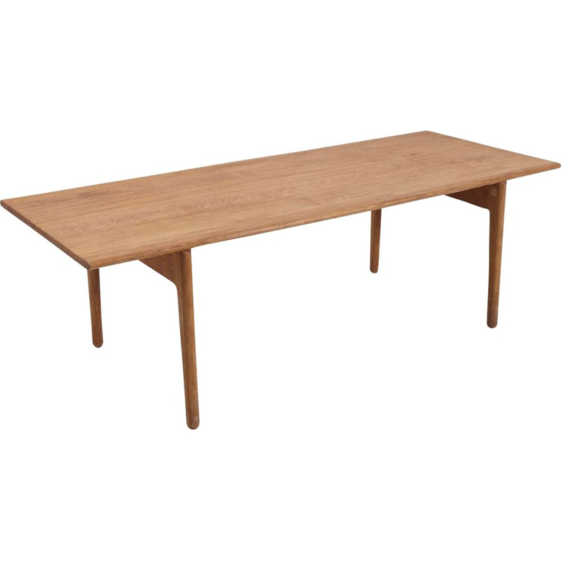 Vintage Model AT-15 Oak Coffee Table by Hans J. Wegner for Andreas Tuck 1963
