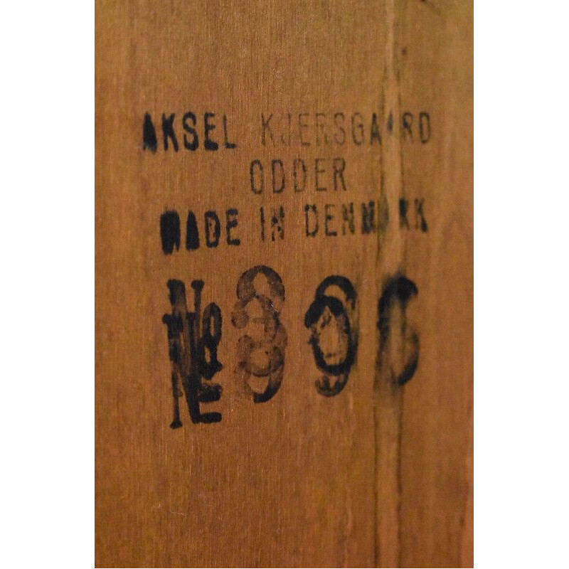 Vintage Kai Kristiansen Model 386 Teak Chest Of Drawers For Aksel Kjersgaard 1950s