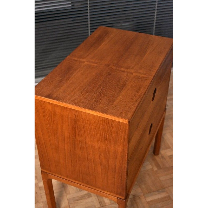 Vintage Kai Kristiansen Model 386 Teak Chest Of Drawers For Aksel Kjersgaard 1950s