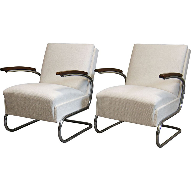 Pair of vintage chair S2411 by Mücke Melder