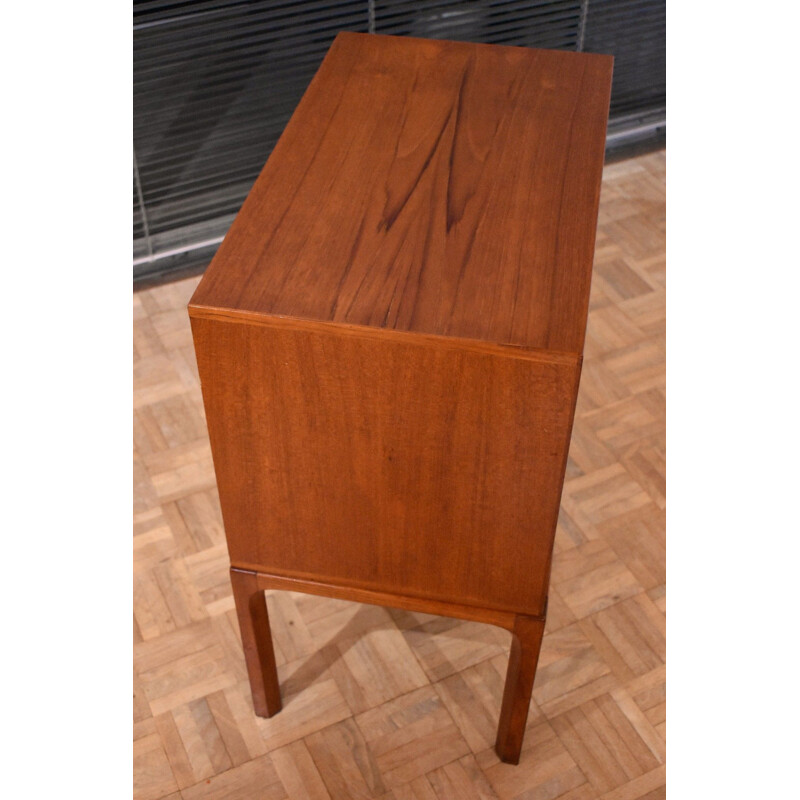 Vintage Kai Kristiansen Model 386 Teak Chest Of Drawers For Aksel Kjersgaard 1950s