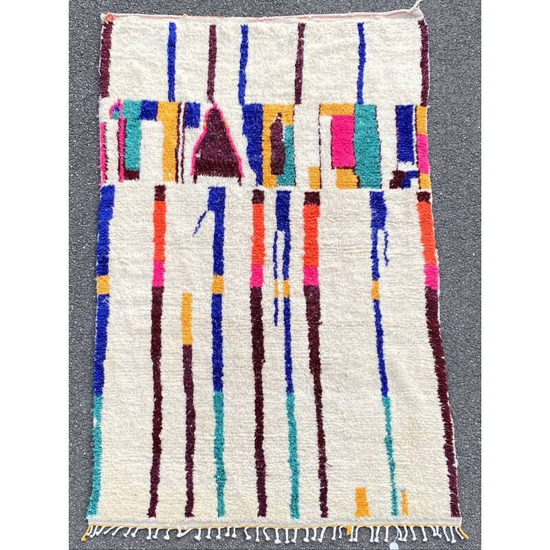 Vintage Berber carpet Azilal