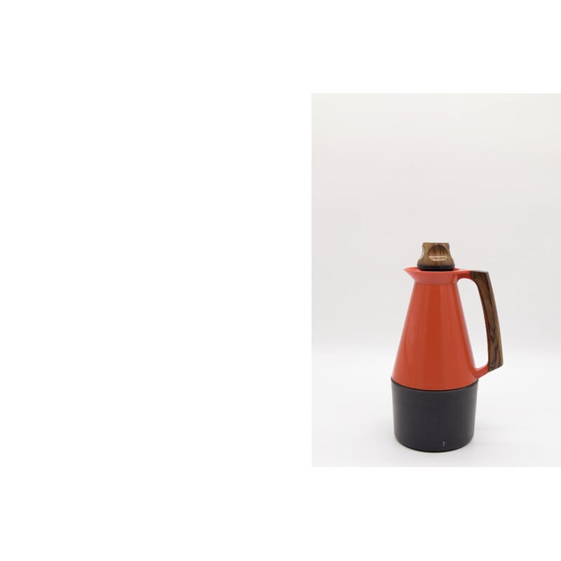 Vintage Thermos TV-Kanna by Carl-Arne Breger for Husqvarna Borstfabrik, Scandinavian 1962s