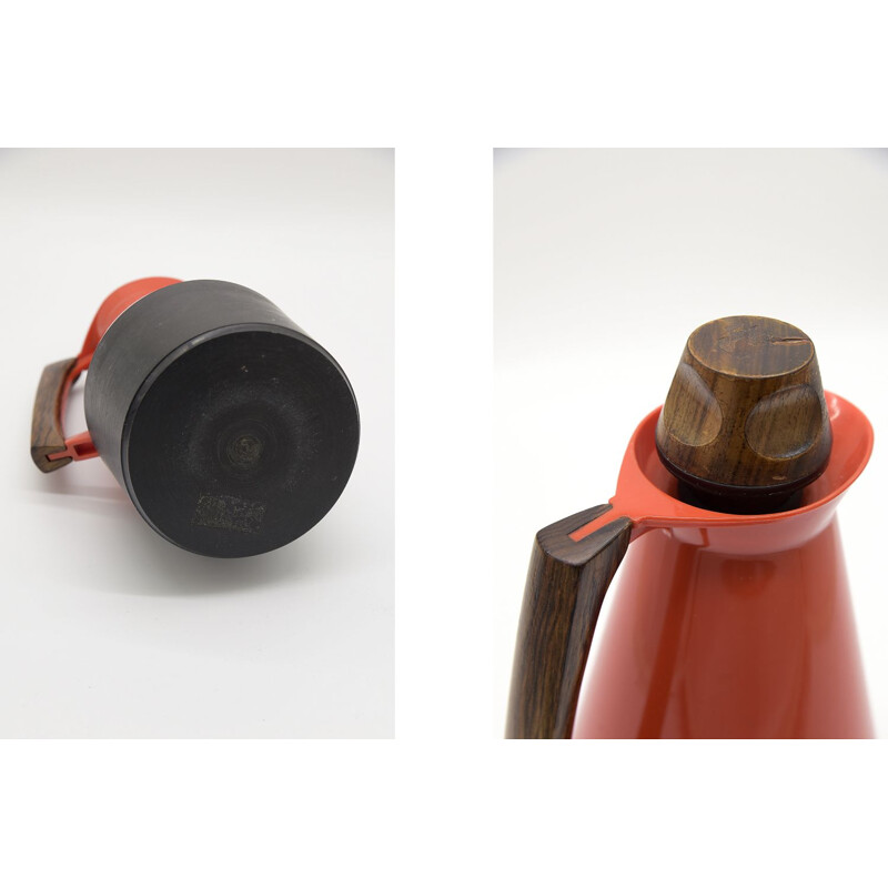 Vintage Thermos TV-Kanna by Carl-Arne Breger for Husqvarna Borstfabrik, Scandinavian 1962s