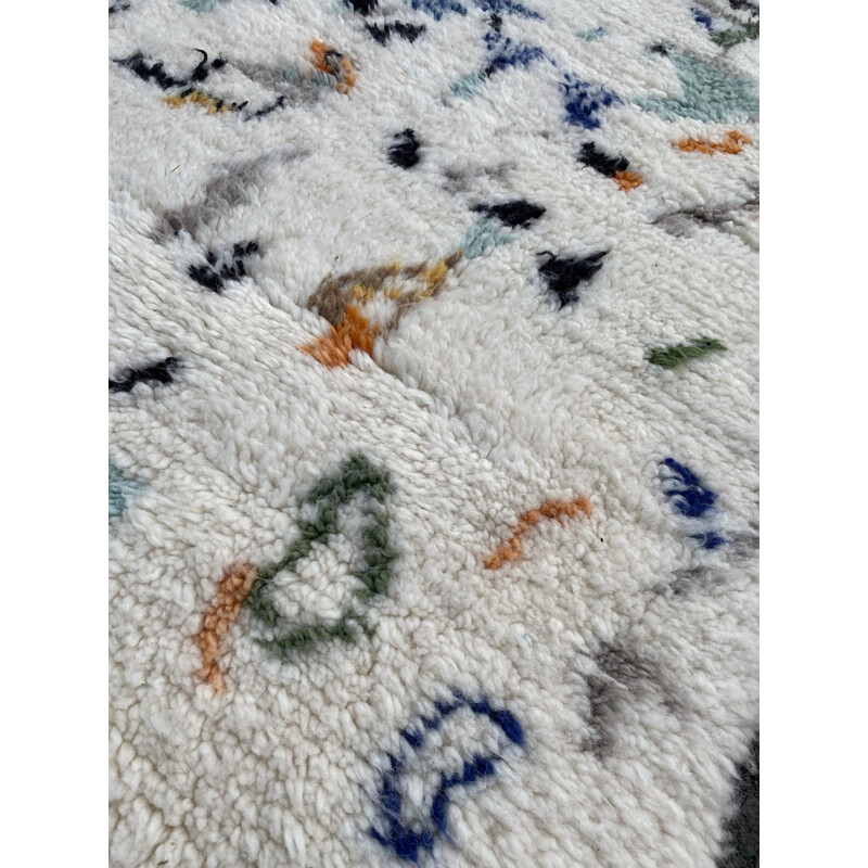 Tapis vintage berbere Beni Ouarain