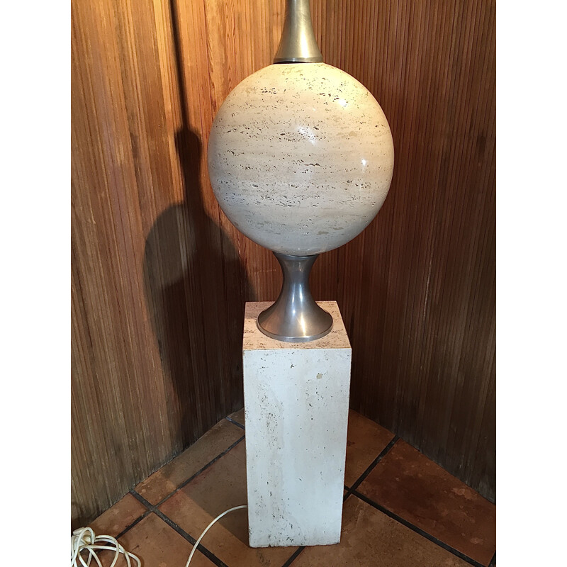 Large vintage lamp by Philippe Barbier