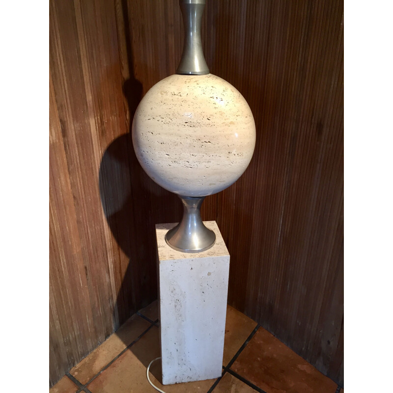 Large vintage lamp by Philippe Barbier