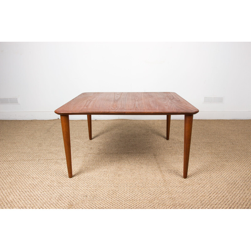 Vintage teak coffee table by Petre Hvidt and Orla Molgaard-Nielsen for France & Son, Danish 1960s