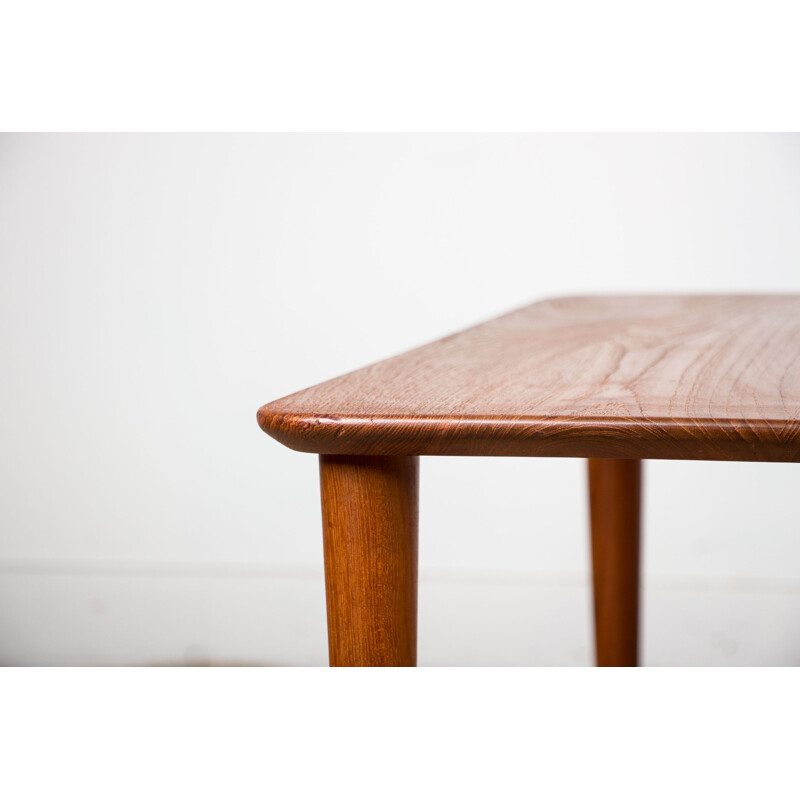 Vintage teak coffee table by Petre Hvidt and Orla Molgaard-Nielsen for France & Son, Danish 1960s