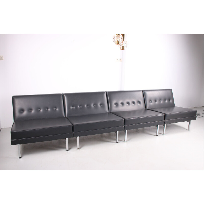 Vintage-Sofa mit 4 Elementen von George Nelson