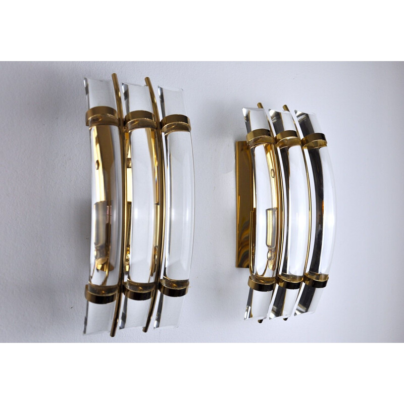 Pair of vintage sconces by Paolo Venini 1970s