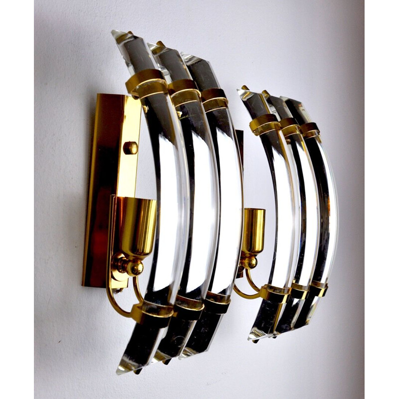 Pair of vintage sconces by Paolo Venini 1970s