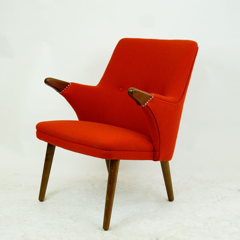 Vintage-Sessel aus Teakholz von Svend Skipper, Dänemark