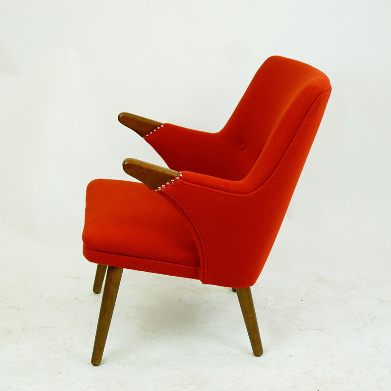 Vintage teak armchair by Svend Skipper, Denmark