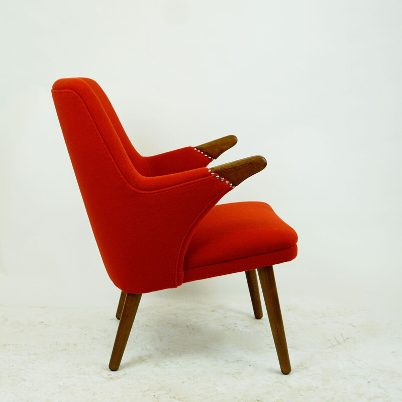 Vintage teak armchair by Svend Skipper, Denmark