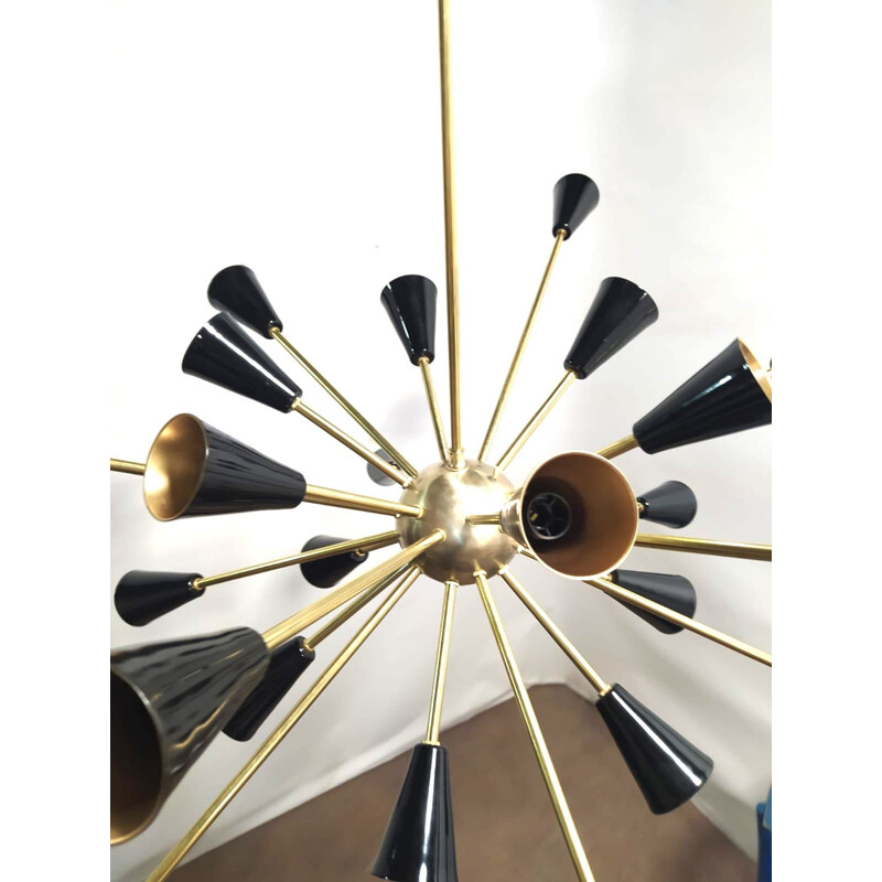 Vintage floor lamp sputnik by Stilnovo