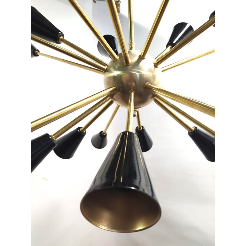 Vintage floor lamp sputnik by Stilnovo