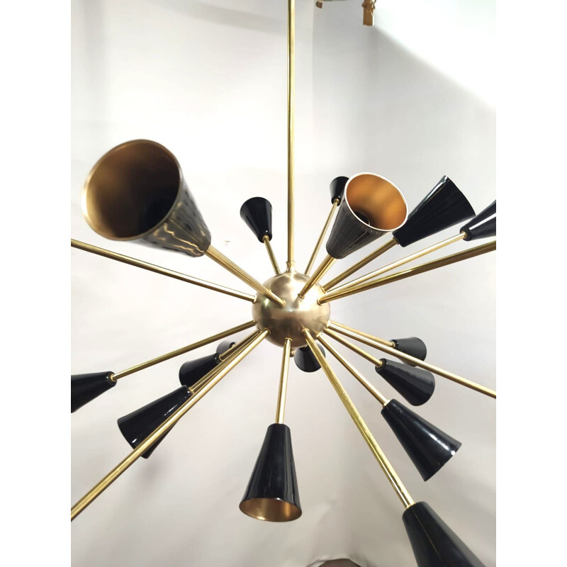 Vintage floor lamp sputnik by Stilnovo