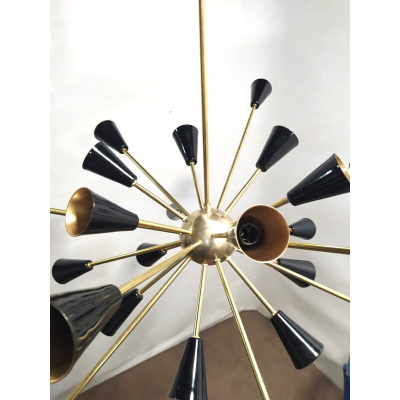 Vintage floor lamp sputnik by Stilnovo