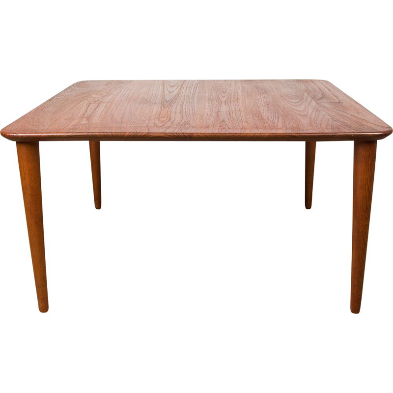 Table basse vintage en teck par Petre Hvidt et Orla Molgaard-Nielsen pour France & Son, Danoise 1960