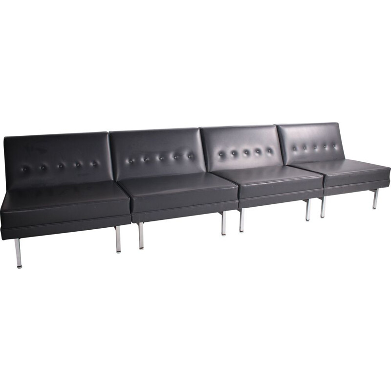 Vintage-Sofa mit 4 Elementen von George Nelson