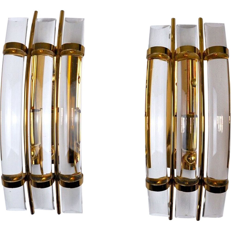 Pair of vintage sconces by Paolo Venini 1970s