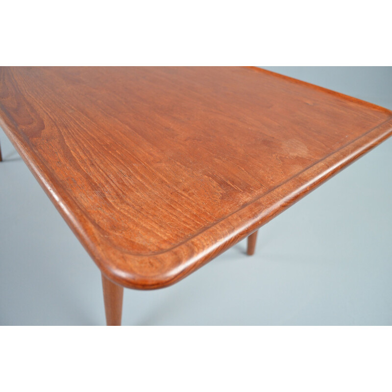 Table basse vintage AT-11 par Hans Wegner par Andreas Tuck midcentury 1954