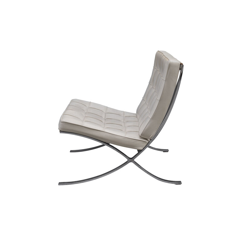 Vintage armchair by Knoll Barcelona' Mies Van Der Rohe