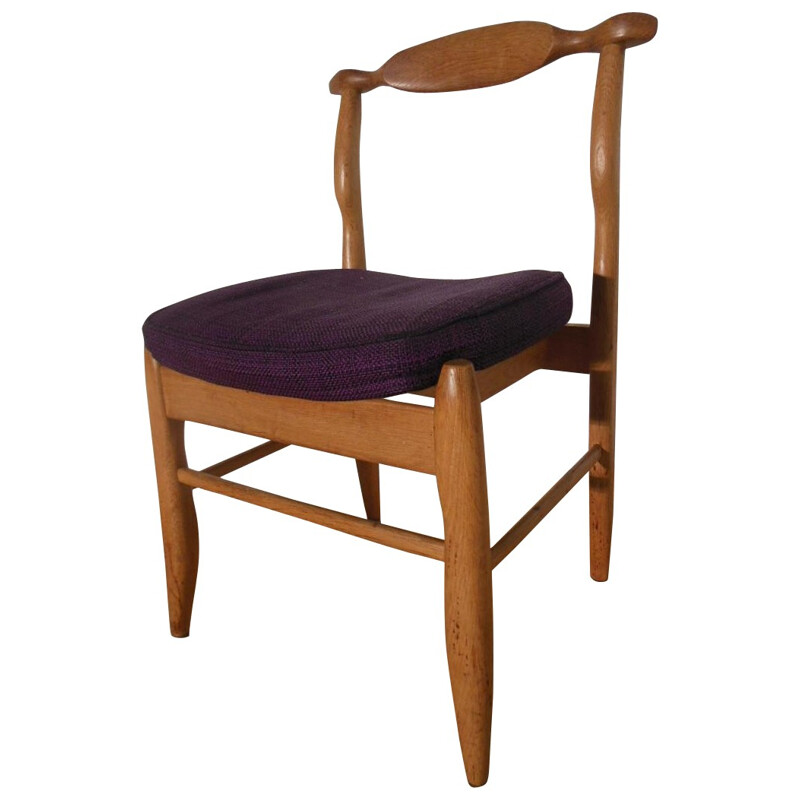 Set of 4 chairs "Fumay" GUILLERME and CHAMBRON - 60